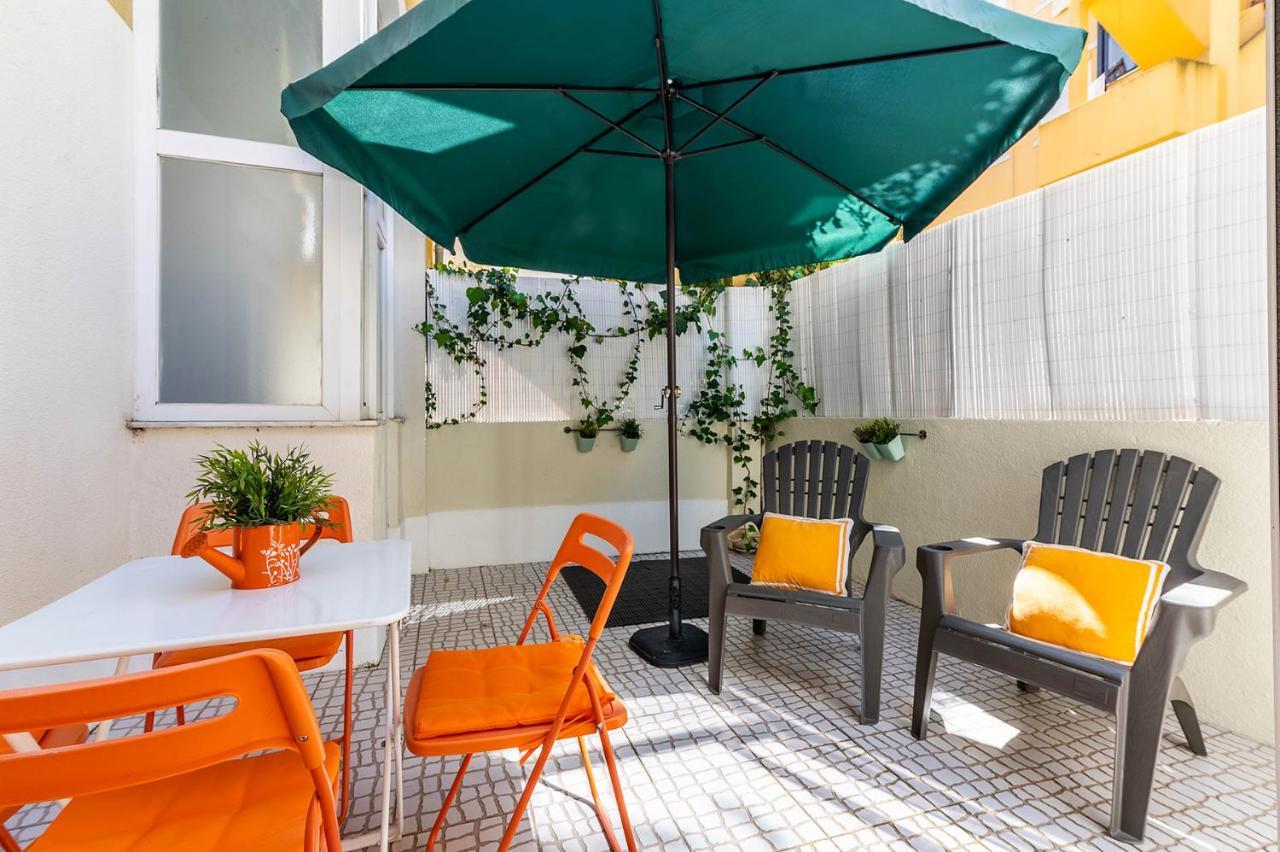 Alm- Spacious. Sunny. Patio. Quiet Area. Fast Wifi Lisboa Exterior foto