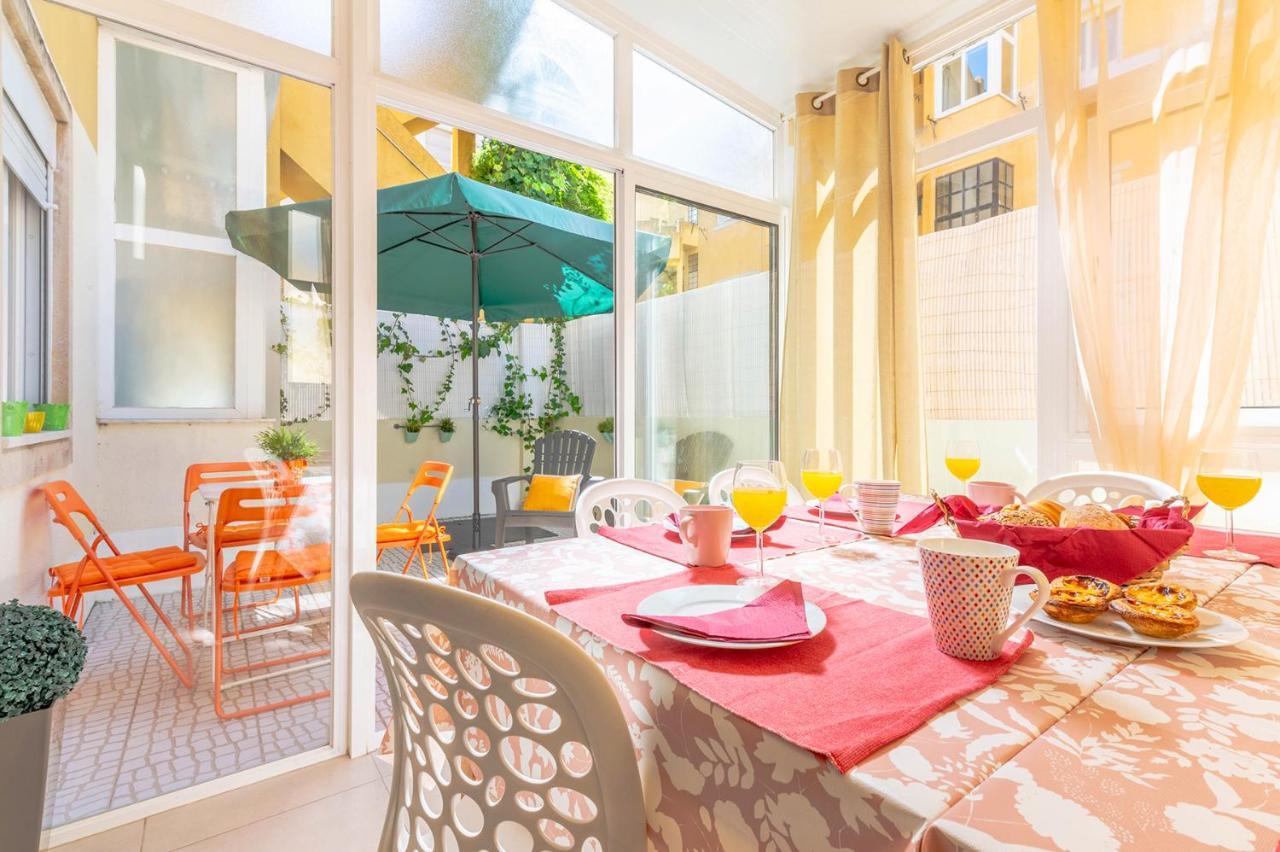 Alm- Spacious. Sunny. Patio. Quiet Area. Fast Wifi Lisboa Exterior foto
